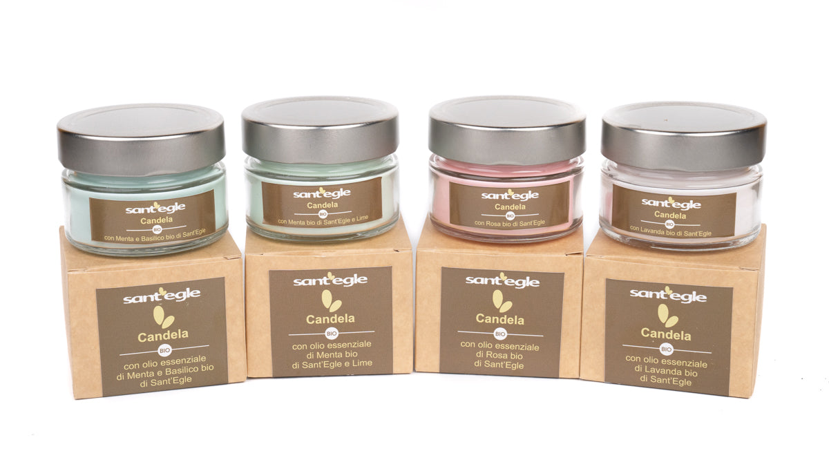 100% natural and organic candle, breathable