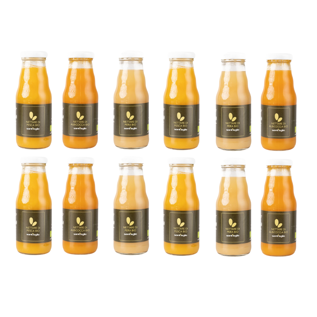 New Organic fruit nectars from Sant&
