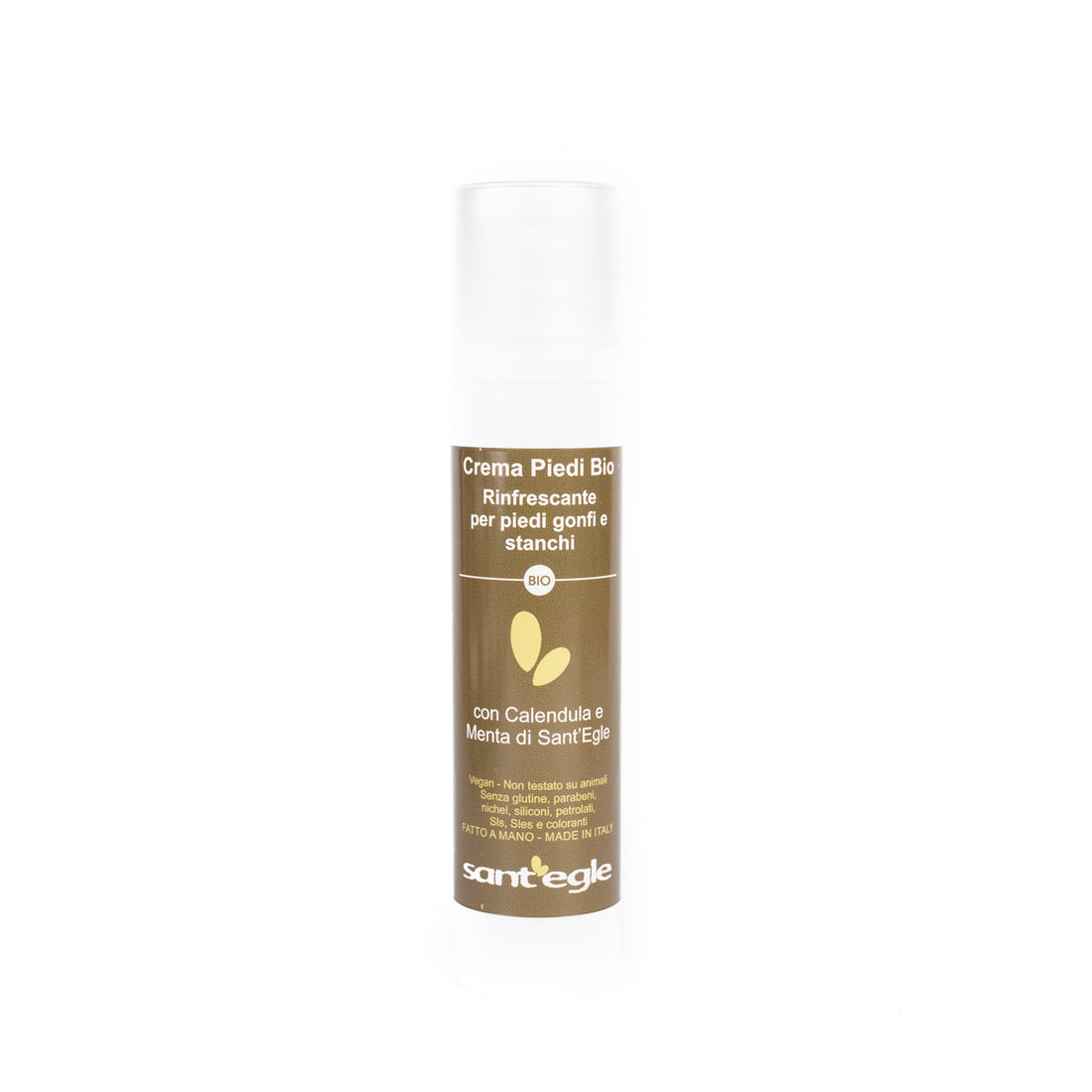 Crema orgánica para pies, 100 ml
