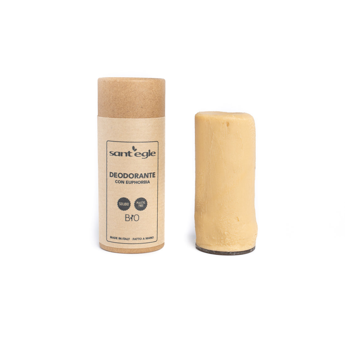 Organic solid deodorant