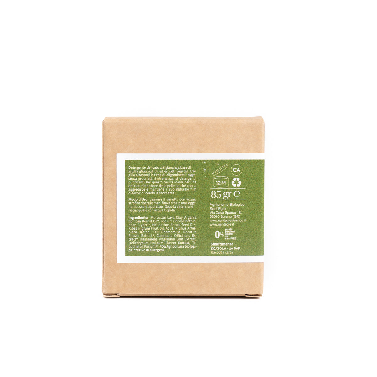 Organic solid intimate cleanser