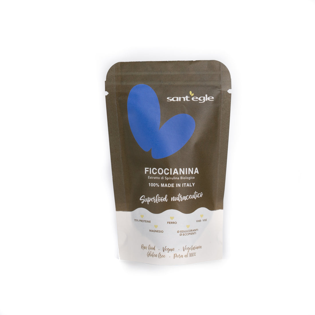 Ficocianina biologica pura, la Spirulina blù