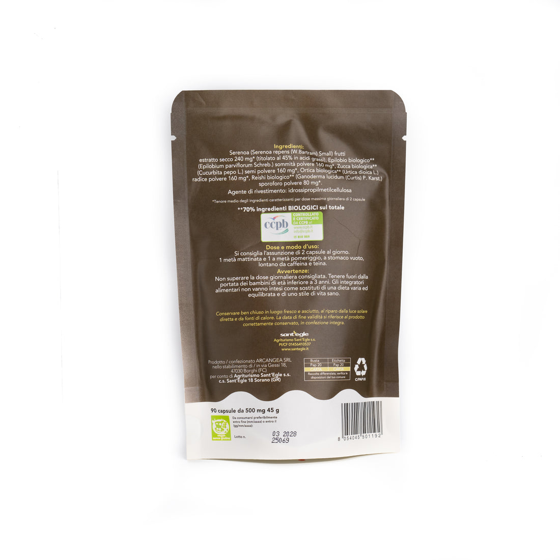 Prostata Felice bio, 90 capsule