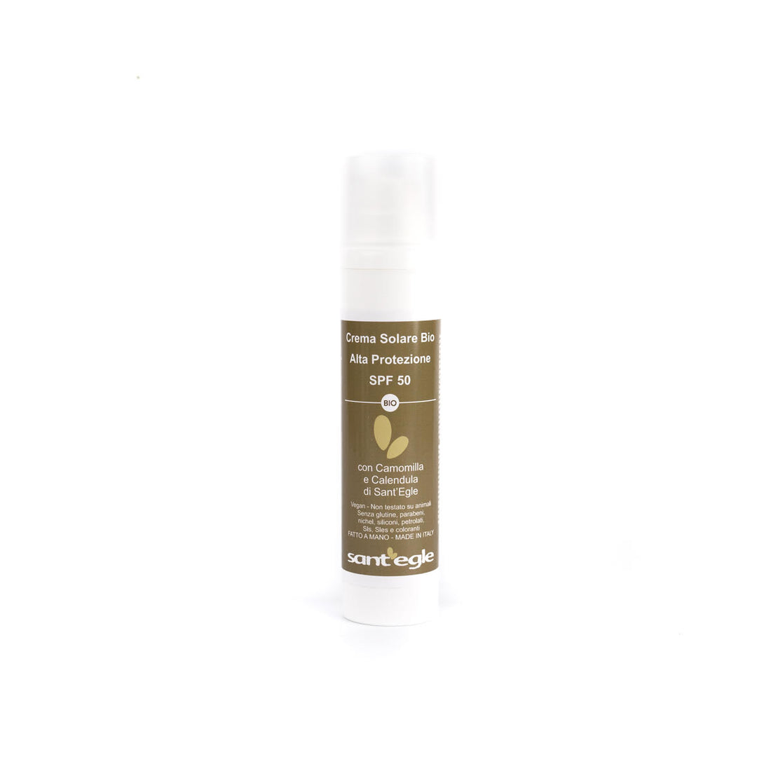 Crema protectora solar orgánica