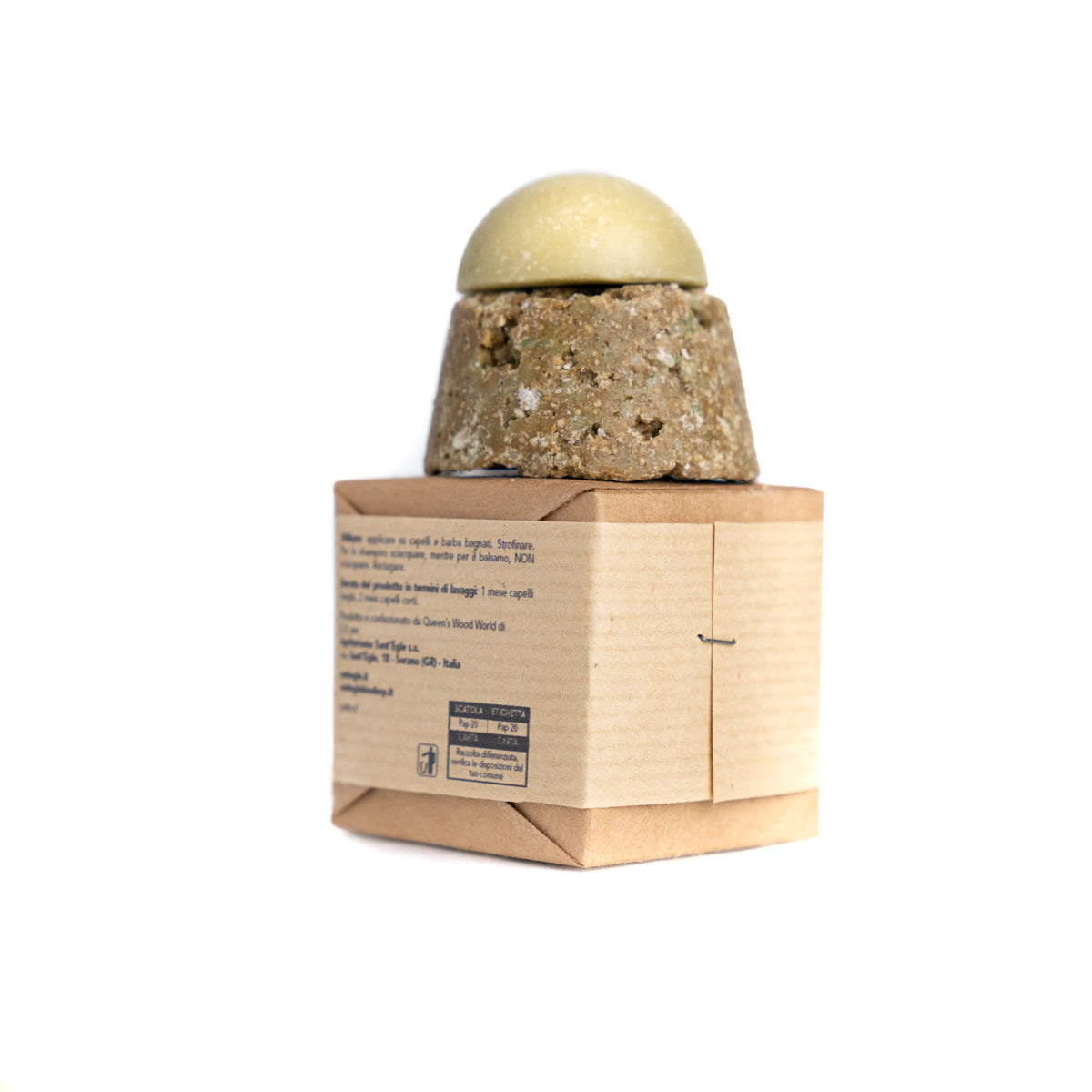 Bart und Schnurrbart, das organische feste Shampoo + Conditioner