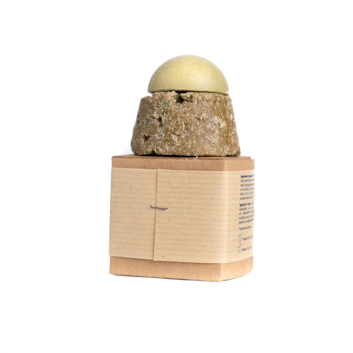 Bart und Schnurrbart, das organische feste Shampoo + Conditioner