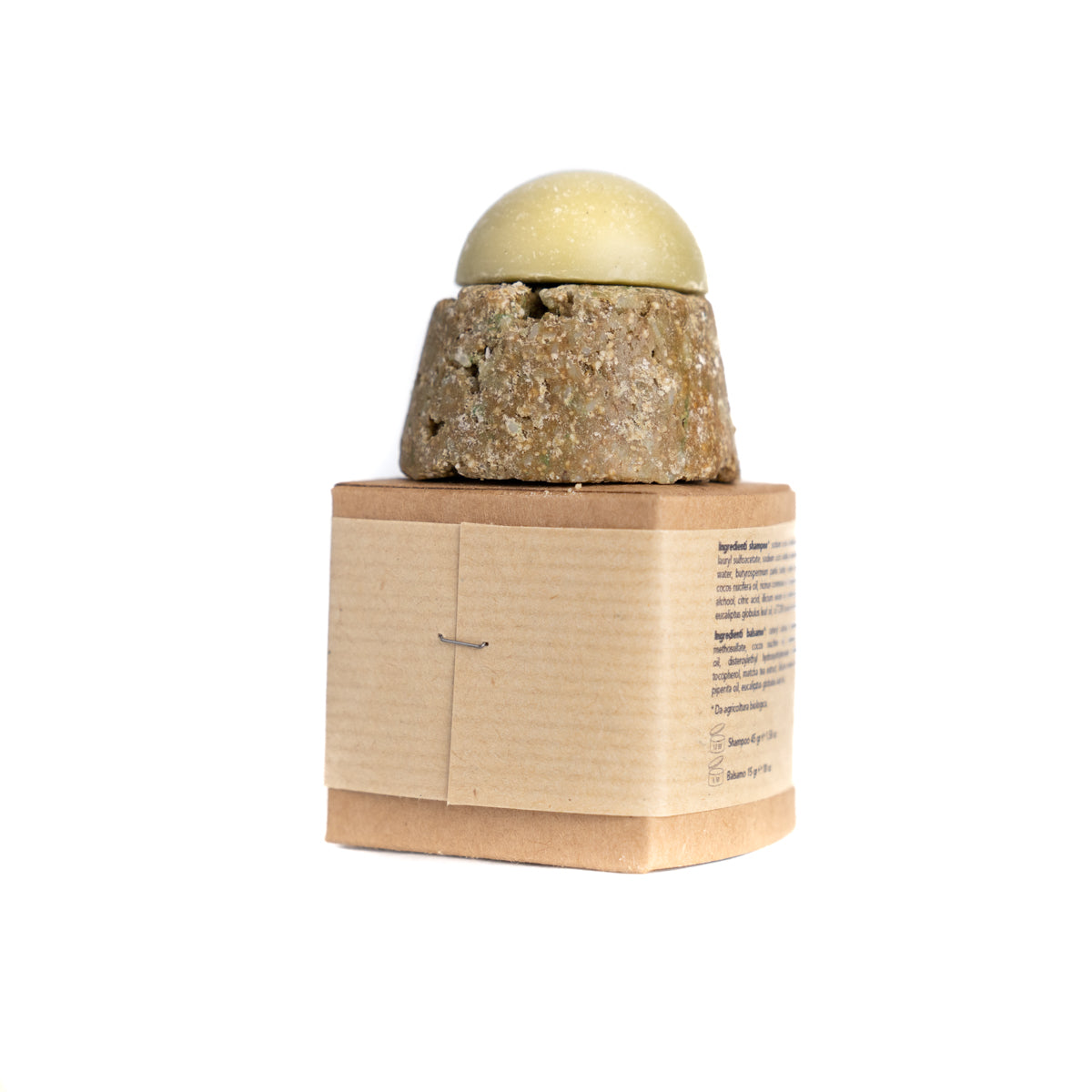 Bart und Schnurrbart, das organische feste Shampoo + Conditioner