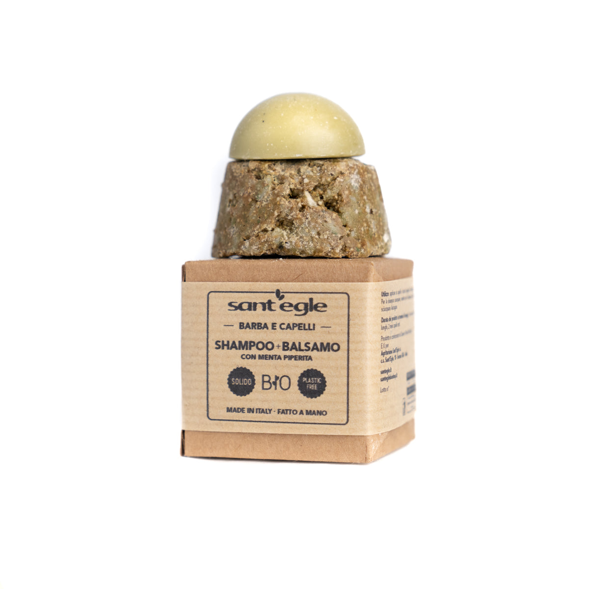 Bart und Schnurrbart, das organische feste Shampoo + Conditioner