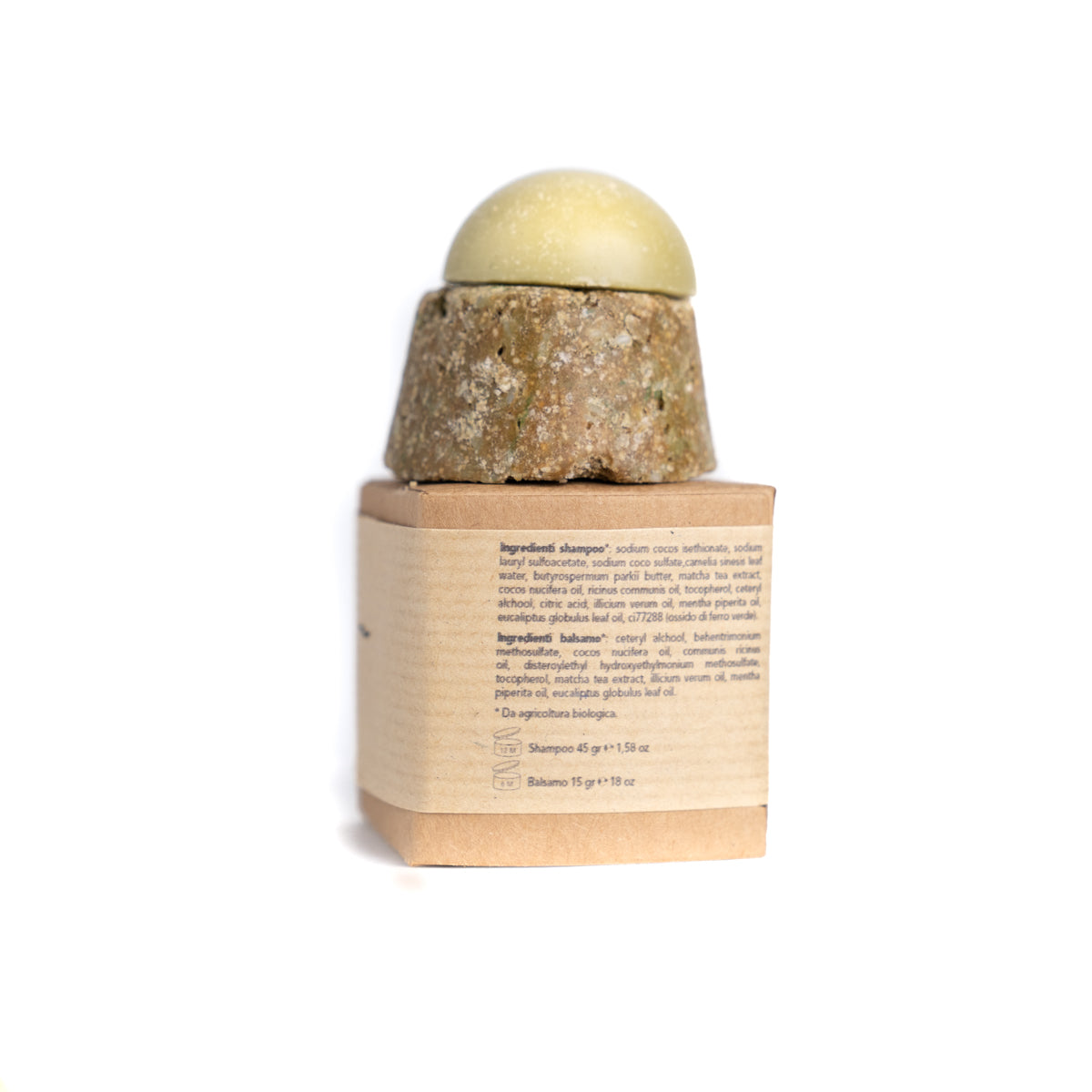 Bart und Schnurrbart, das organische feste Shampoo + Conditioner