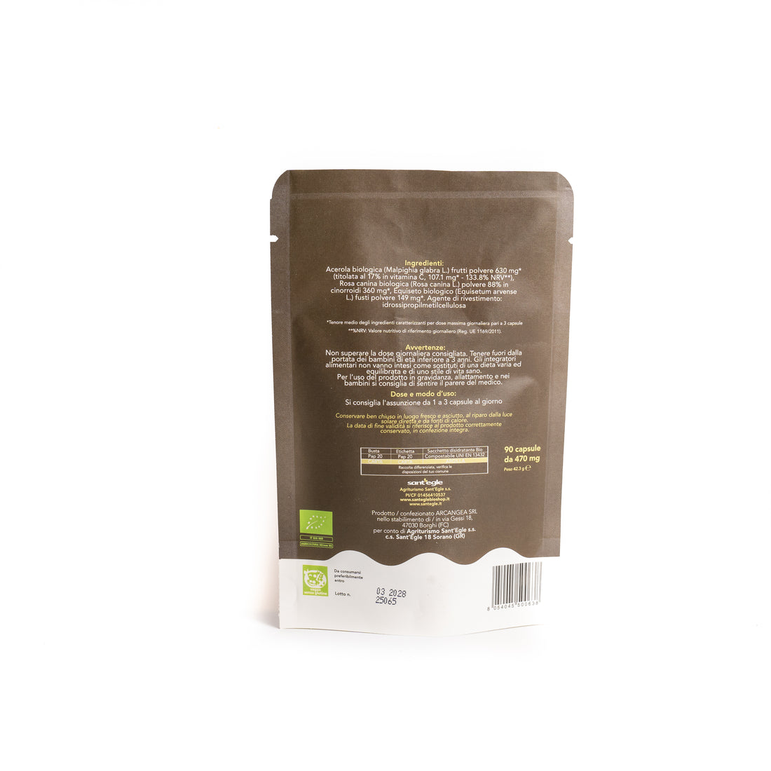 Vitamine C biologique, 90 gélules