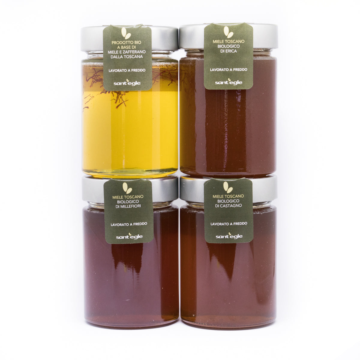 Raw and unfiltered organic honey