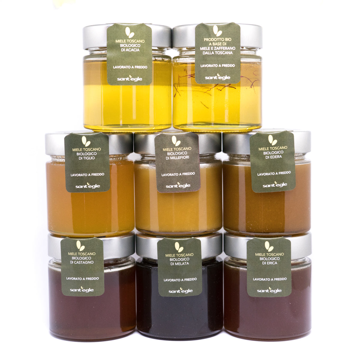 Raw and unfiltered organic honey