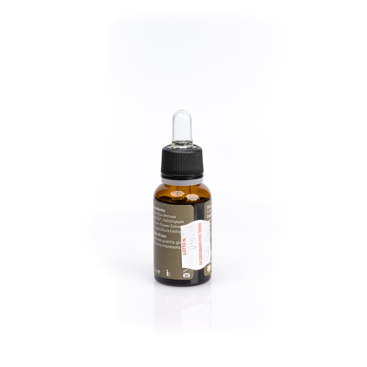 Oleolito di Elicriso Biologico, cosmetico