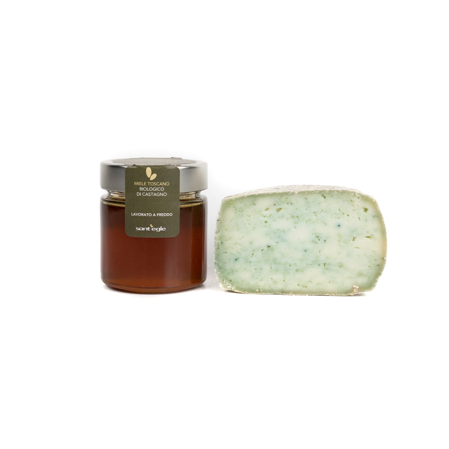 Spirulina Pecorino mit Bio-Honig