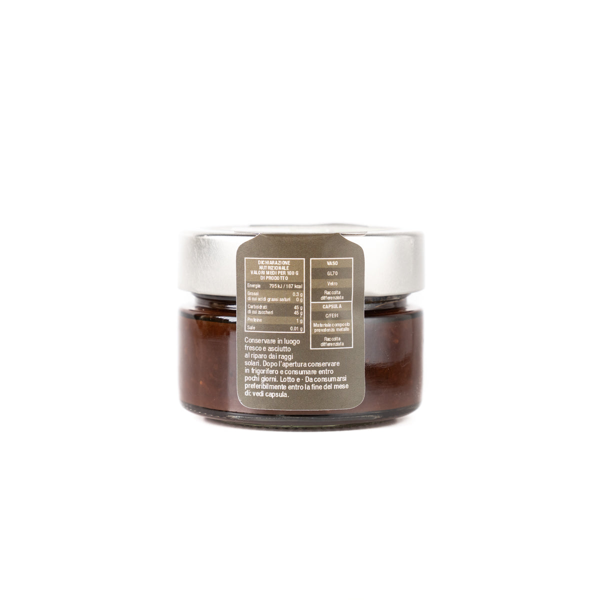 Compote de fruits et légumes bio et vinaigre balsamique IGP
