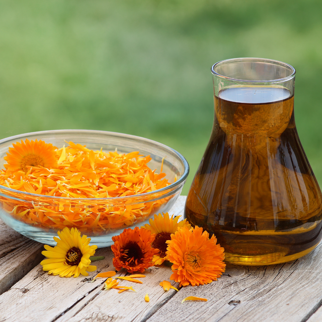 Aceite de caléndula orgánico, cosmético