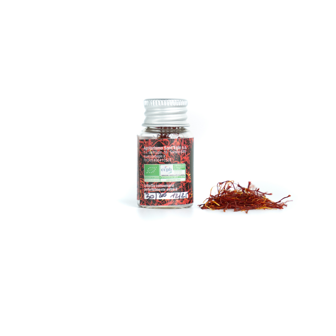 Italian Tuscan organic saffron pistils
