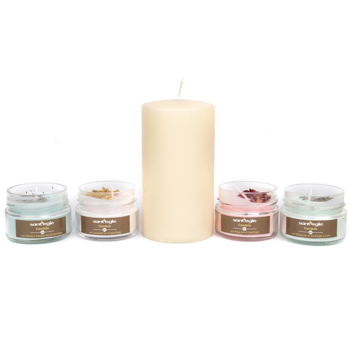 100% natural and organic candle, breathable