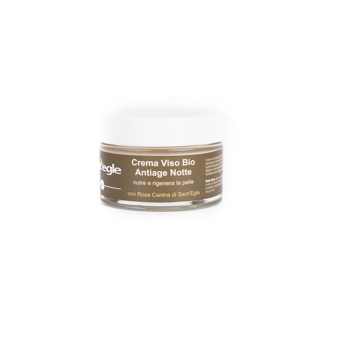 Organic face cream from 10 ml to 50 ml 