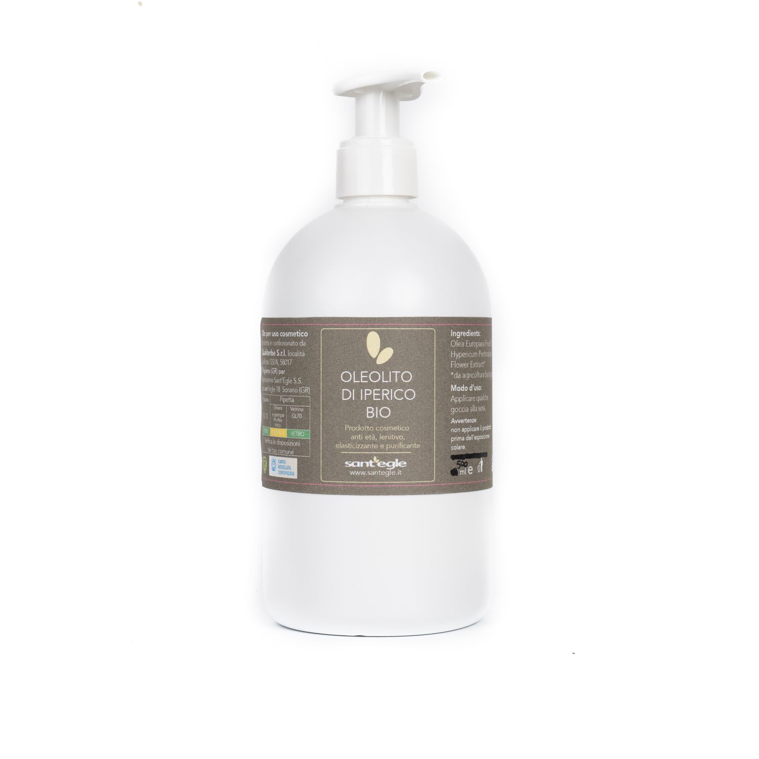 Aceite de hipérico orgánico, cosmético