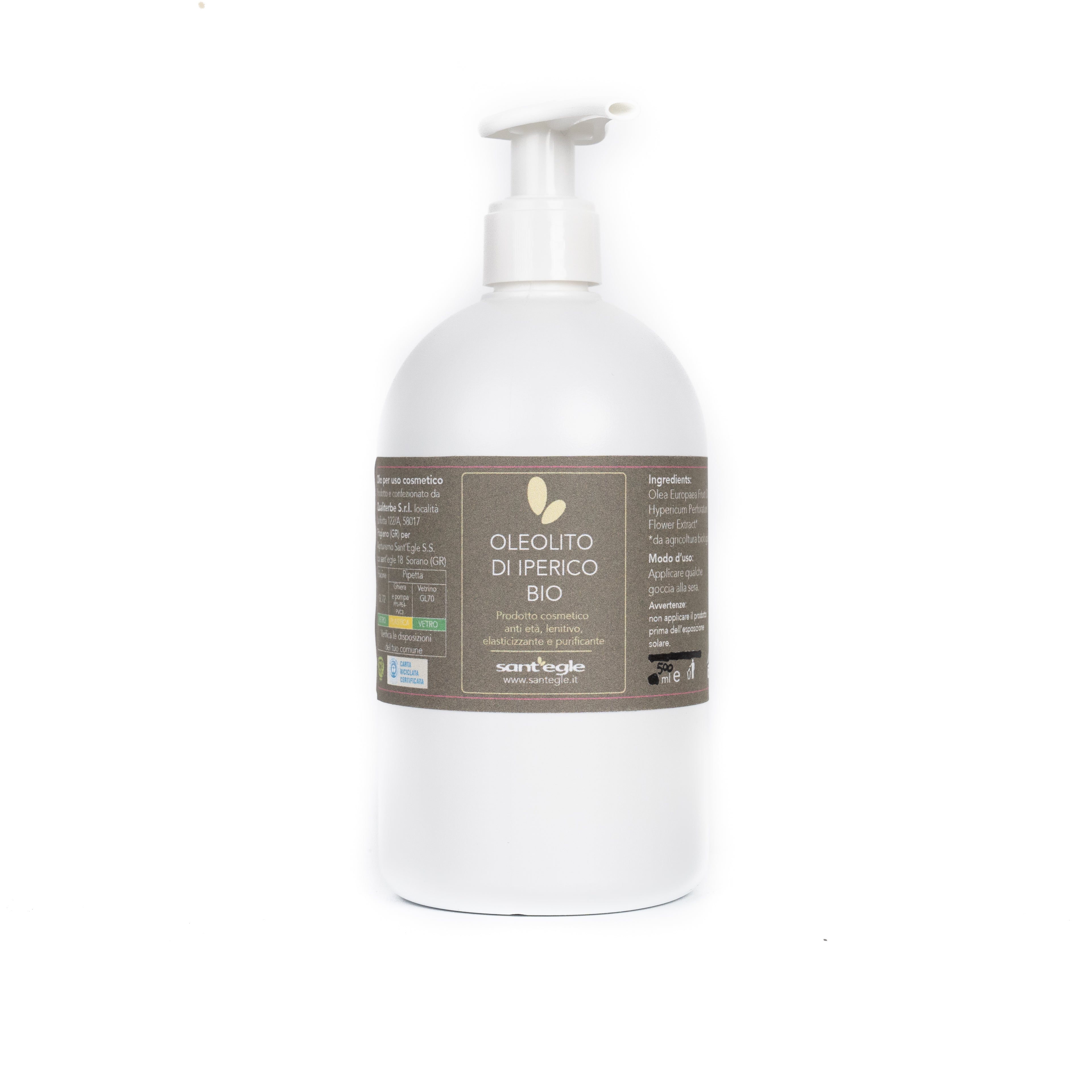 Aceite de hipérico orgánico, cosmético