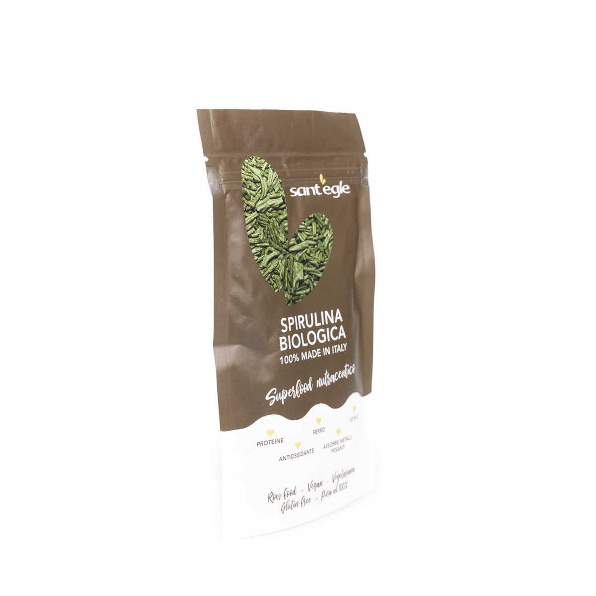 Crunchy Italian Organic Spirulina, 50g