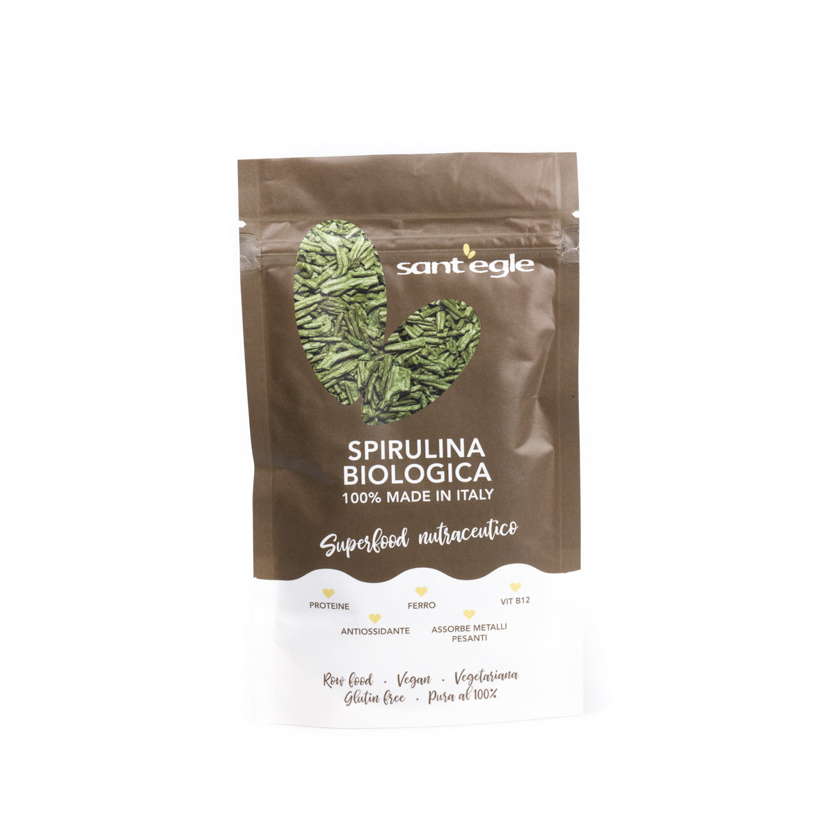 Spirulina Biologica Italiana Croccante, 50 gr