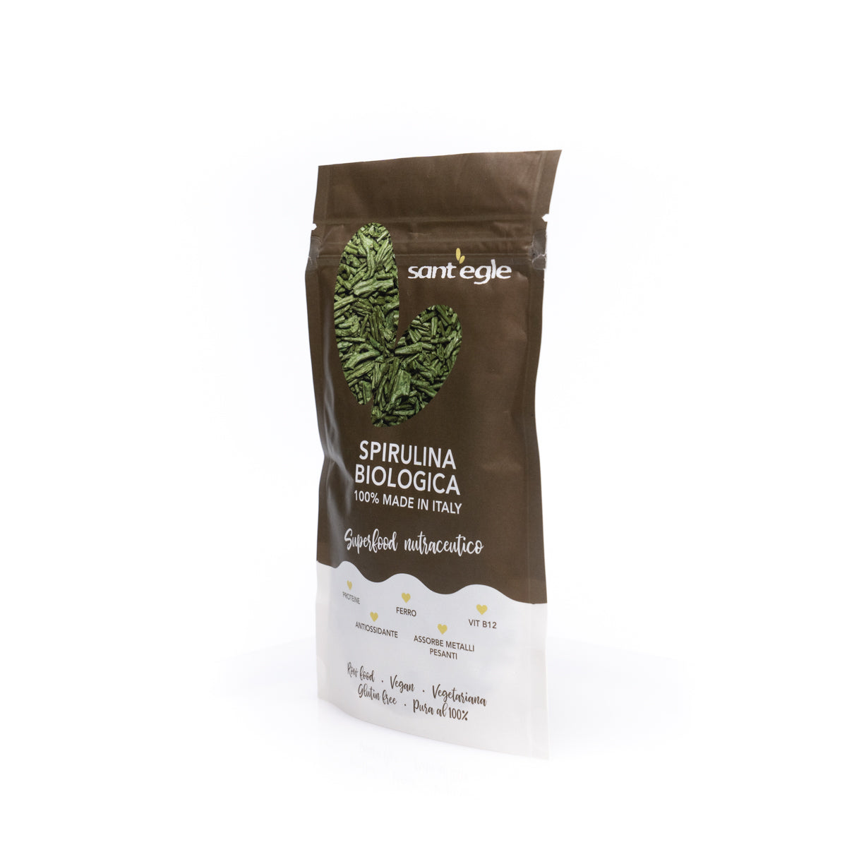 Crunchy Italian Organic Spirulina, 50g