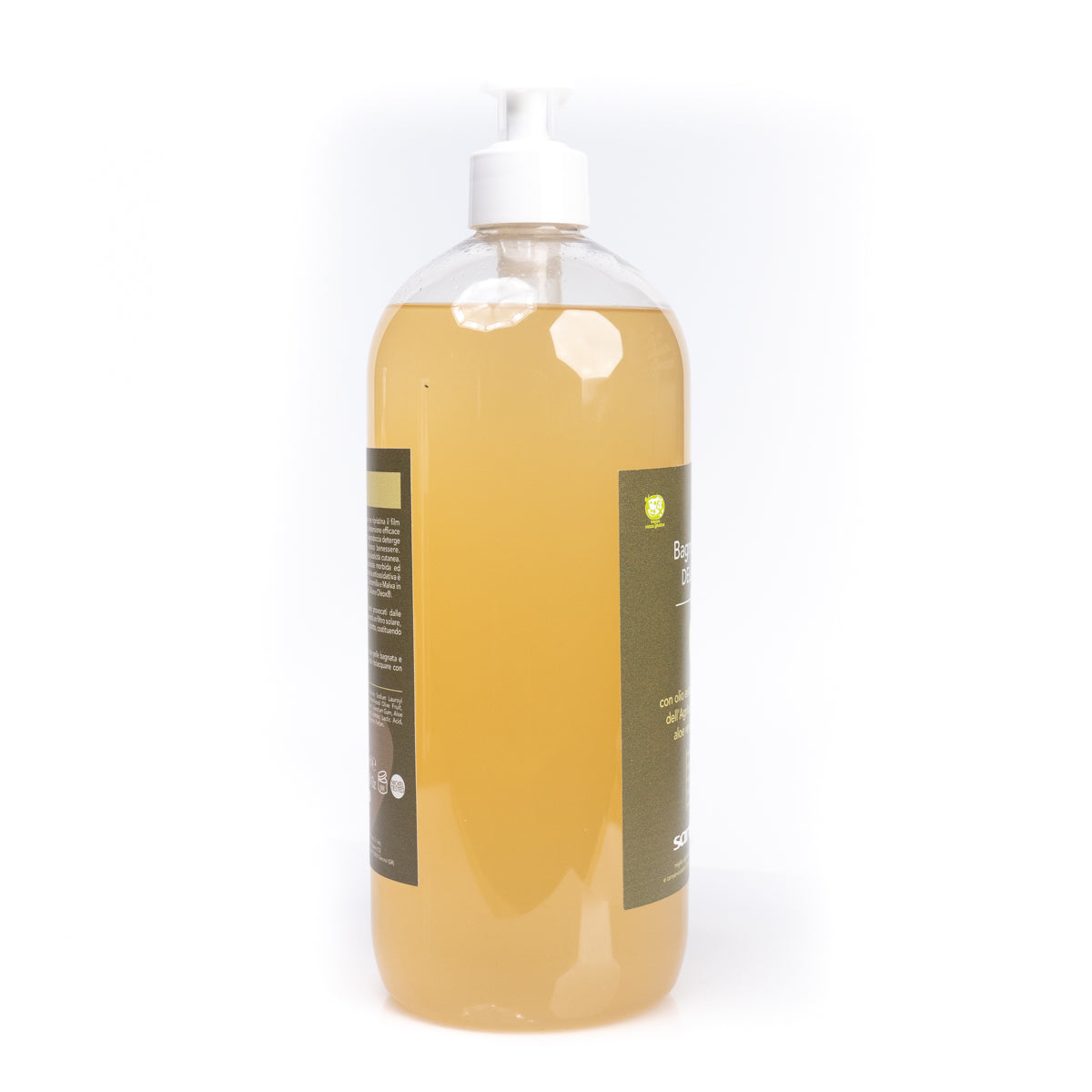 Shower gel, organic soap with organic EVO oil, 1 lt