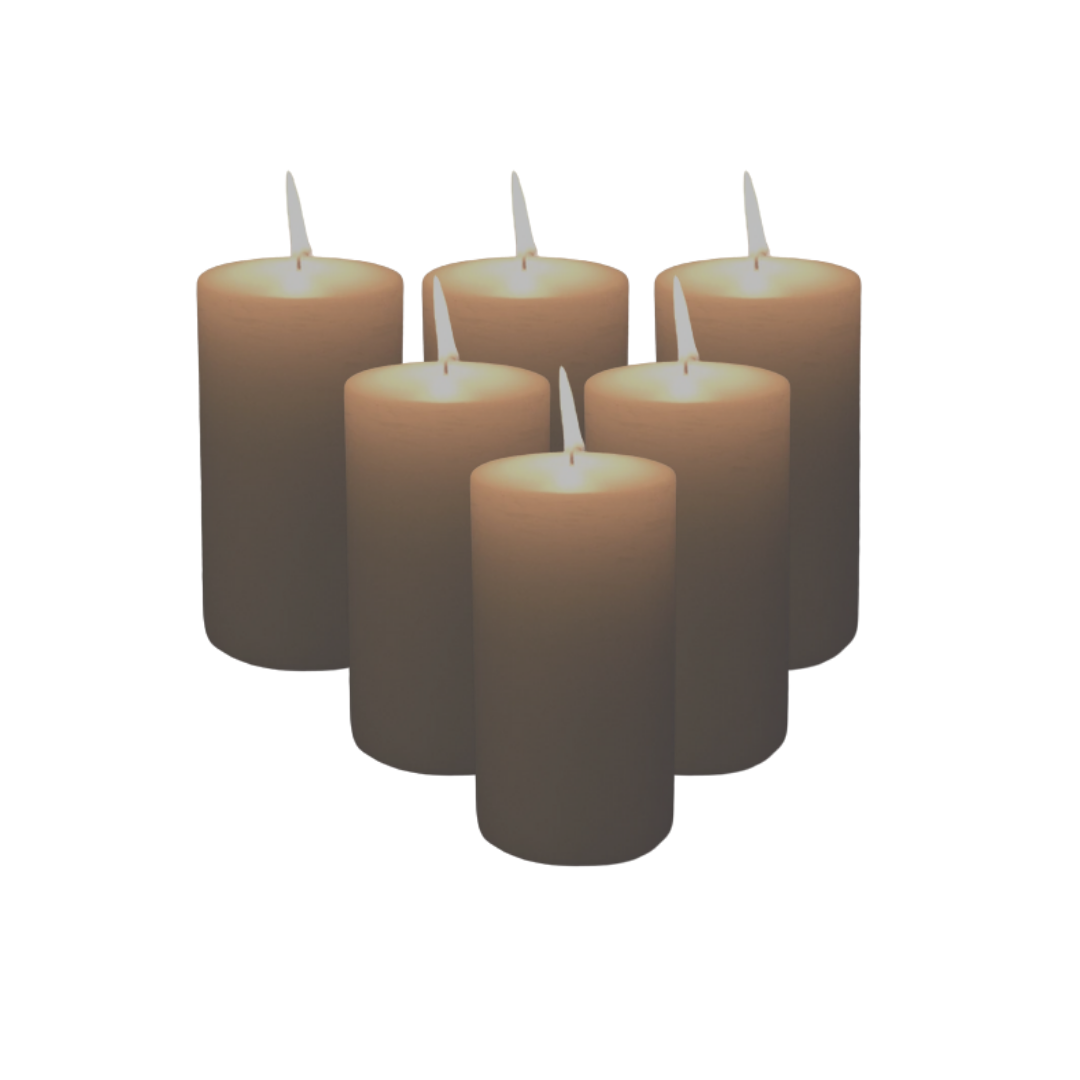 100% natural and organic candle, breathable