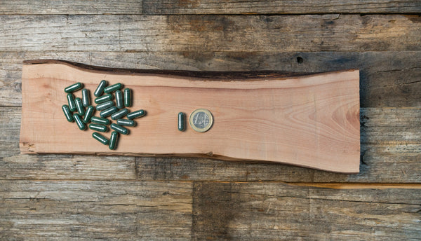 Spirulina biologica, 200 capsule da 500 mg