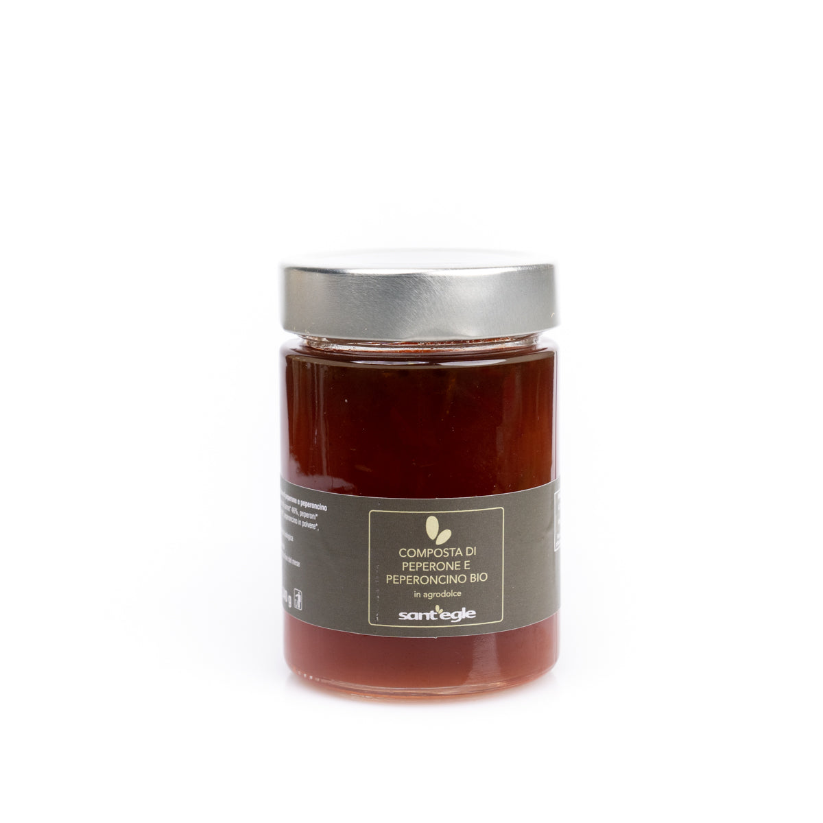 Compota de pimiento y chile orgánico