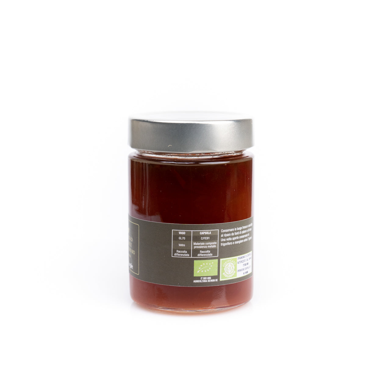 Compota de pimiento y chile orgánico
