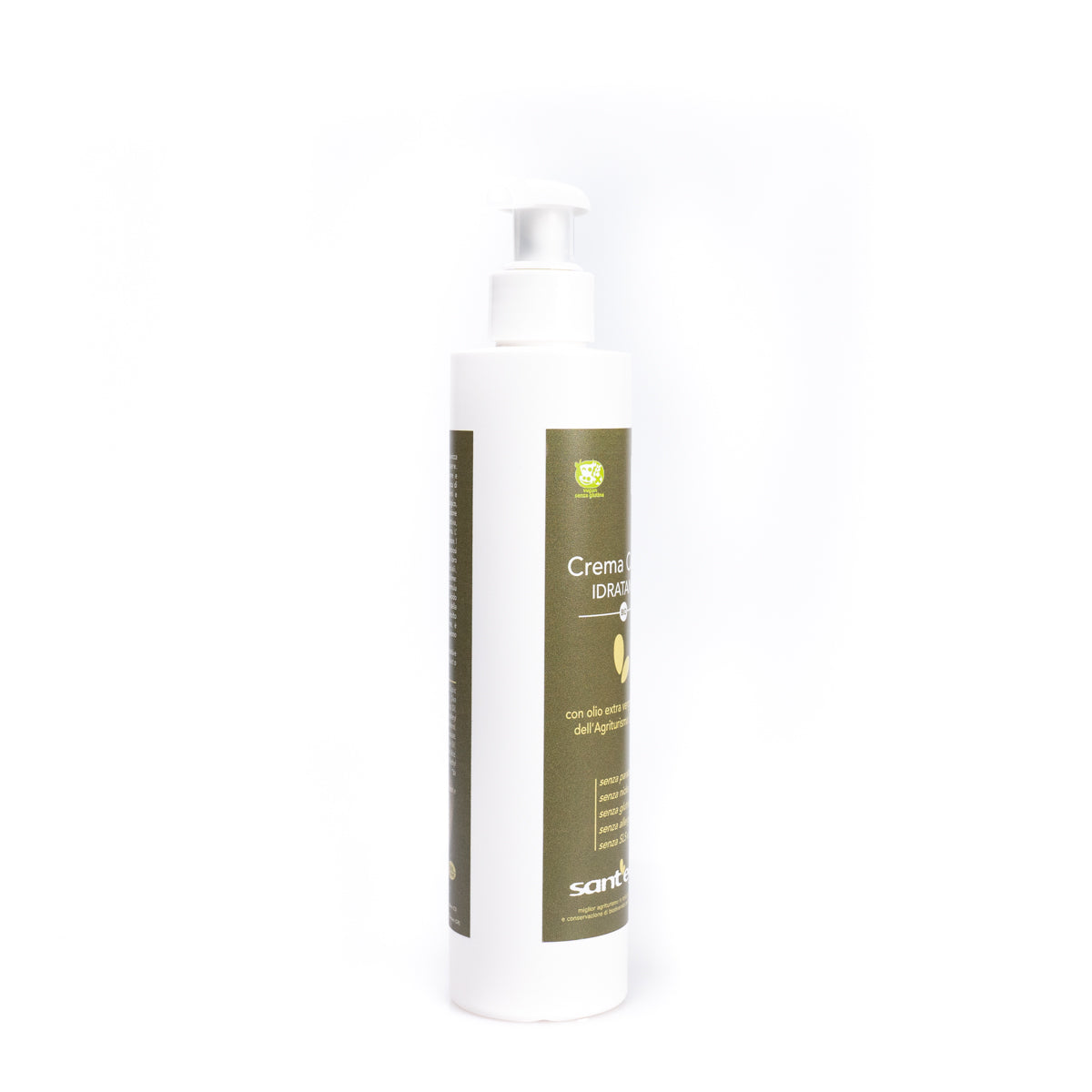 Organic Body Cream with E.V.O. oil, 200 ml