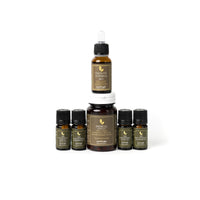Thumbnail for HAPPY WOMAN KIT, 4 essential oils + hypericum capsules and hypericum oleolith