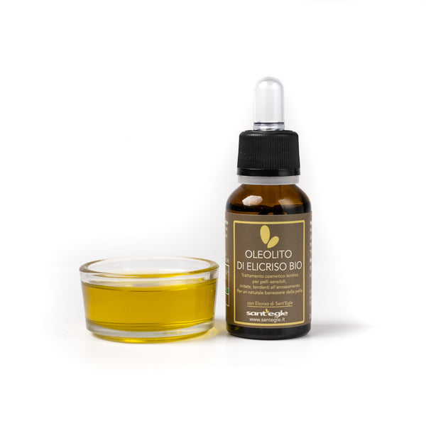 Organic Helichrysum oil infusion, cosmetic