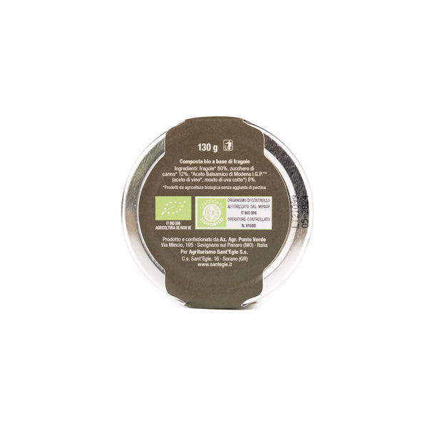 Compote de fruits et légumes bio et vinaigre balsamique IGP