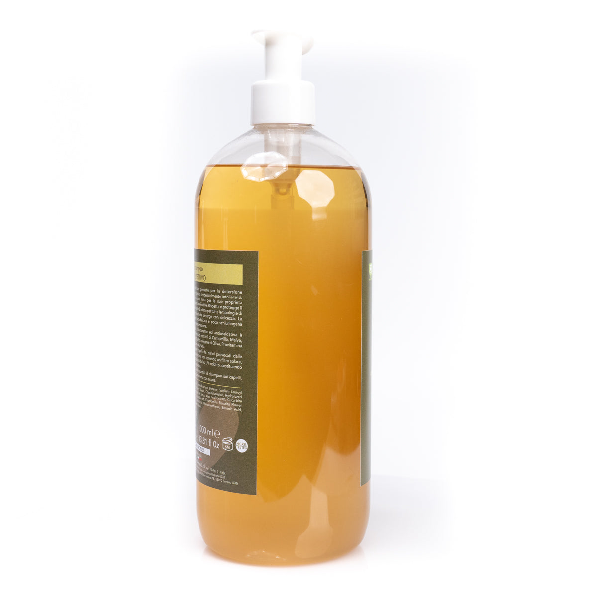 Organic shampoo with extra virgin olive oil, 1L