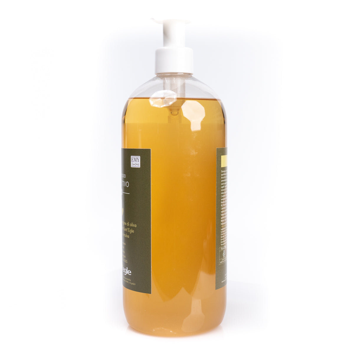 Organic shampoo with extra virgin olive oil, 1L